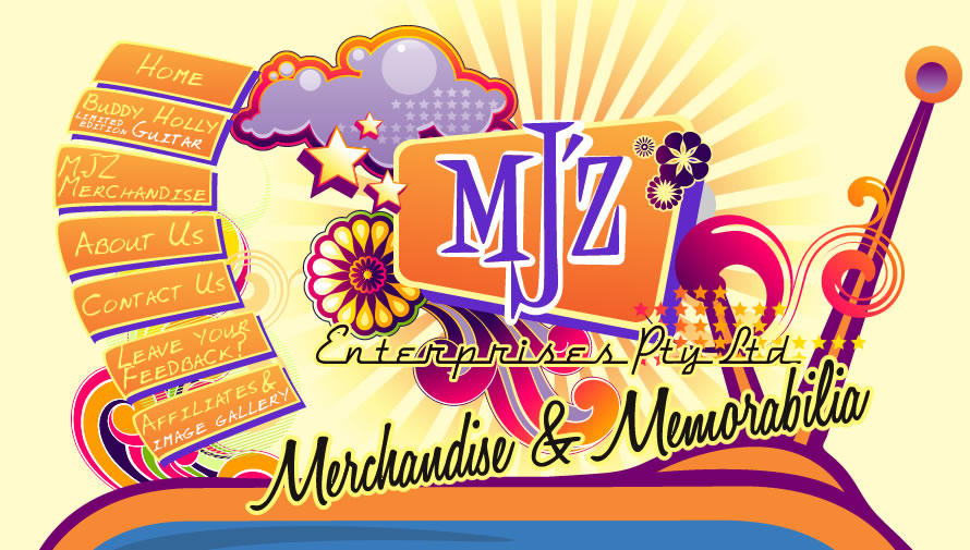 MJ'Z ENTERPRISES, Merchandise & memorabilia