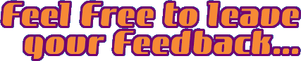 Feel Free to leave your Feedback...